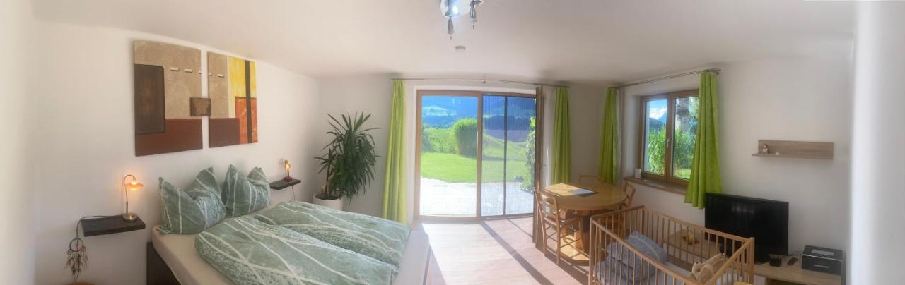 Relax.Land - Apart Grinzens 90Qm Ferienwohnung Exterior foto